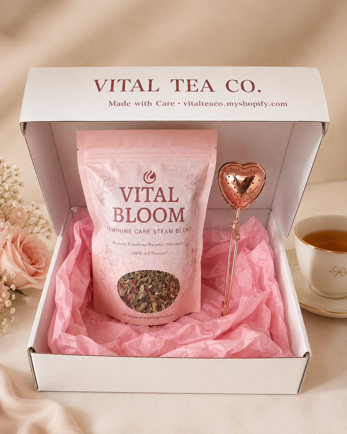 VITAL BLOOM – FEMININE STEAM BLEND