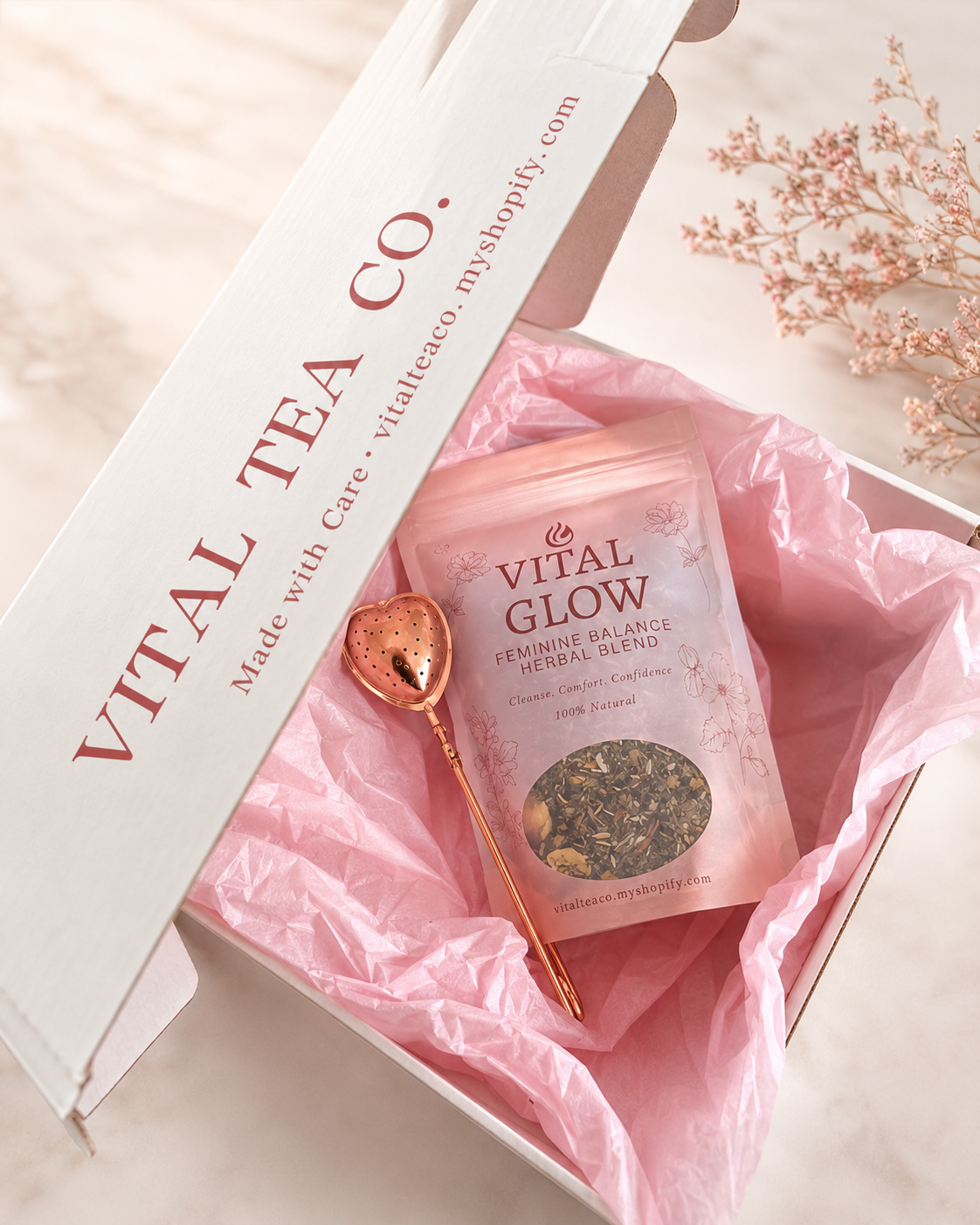 VITAL GLOW – FEMININE BALANCE HERBAL BLEND