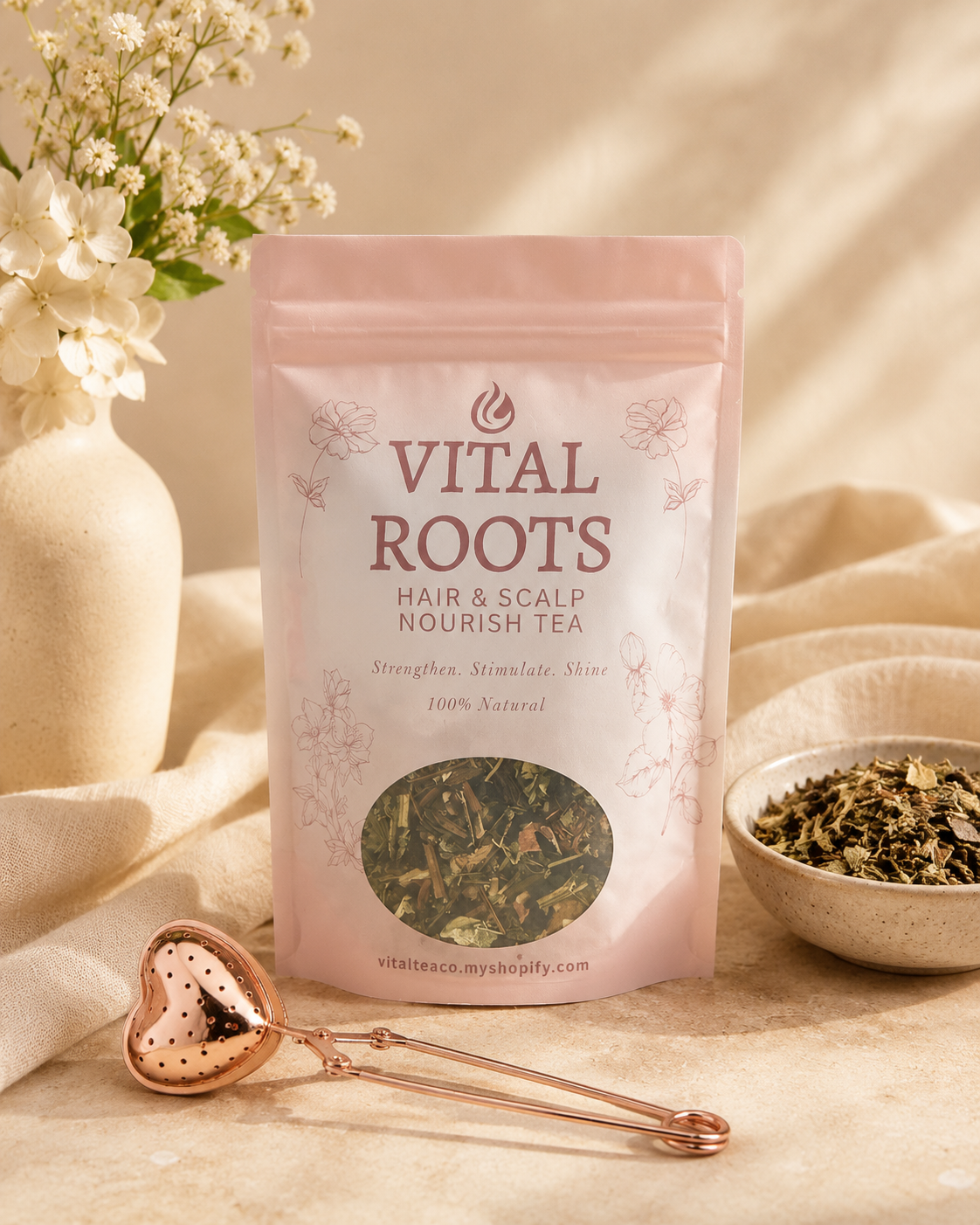 VITAL ROOTS – HAIR & SCALP NOURISH TEA