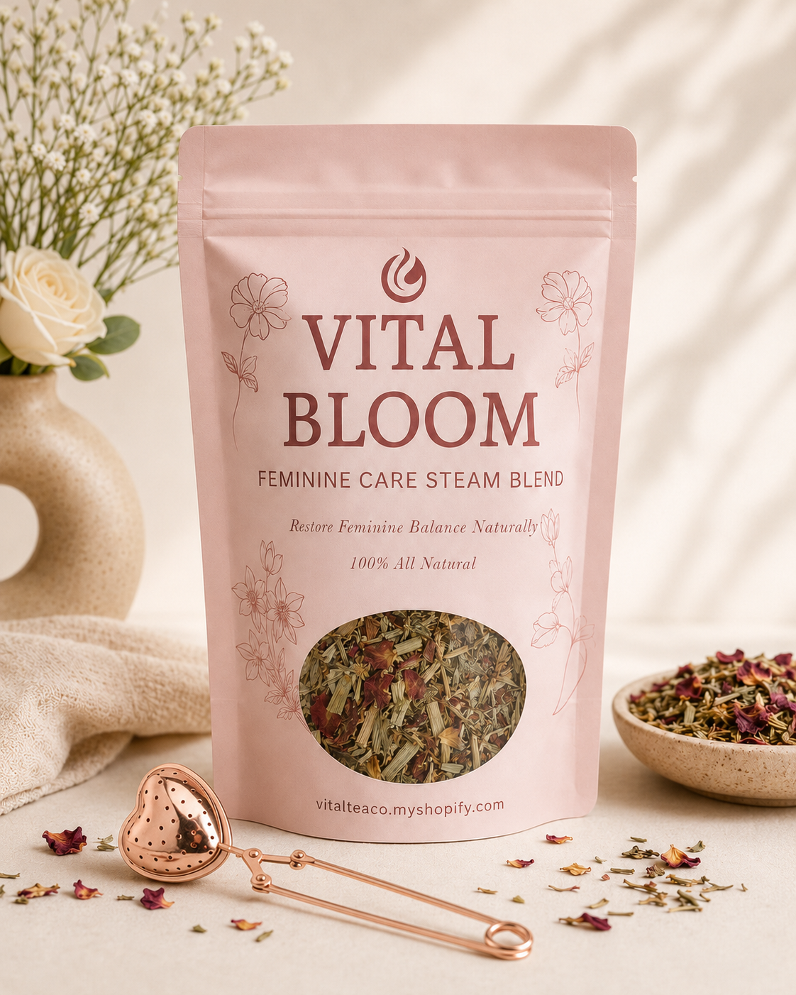 VITAL BLOOM – FEMININE STEAM BLEND